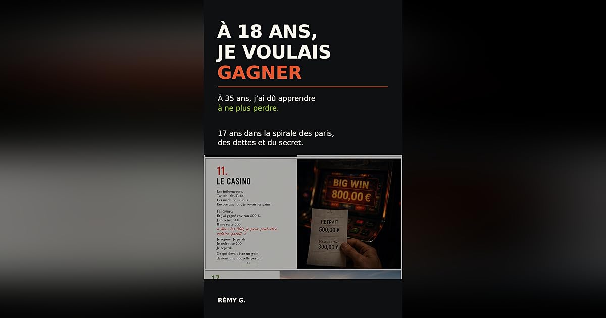 À 18 ans, je voulais gagner